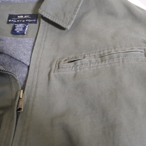 NWOT - Bailey's Point Men's Cotton Jacket with warm lining SZ XL - Picture 6 of 6